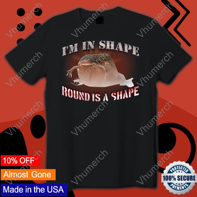 Snazzyseagull I'm In Shape Round Is A Shape Frog Sweatshirt