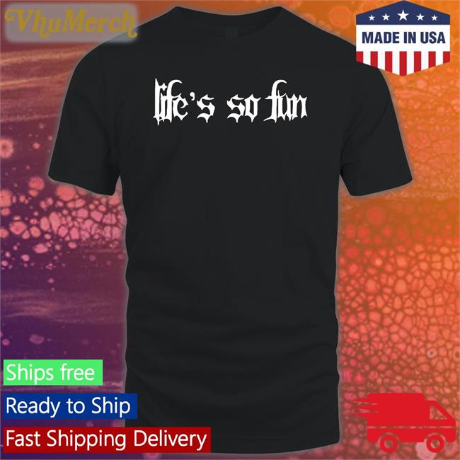 Muna Life's So Fun Goth Sweatshirt