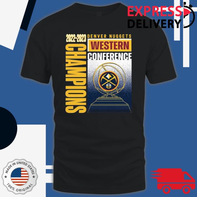 2022-2023 Denver Nuggets Western Conference Champions Vintage Shirt