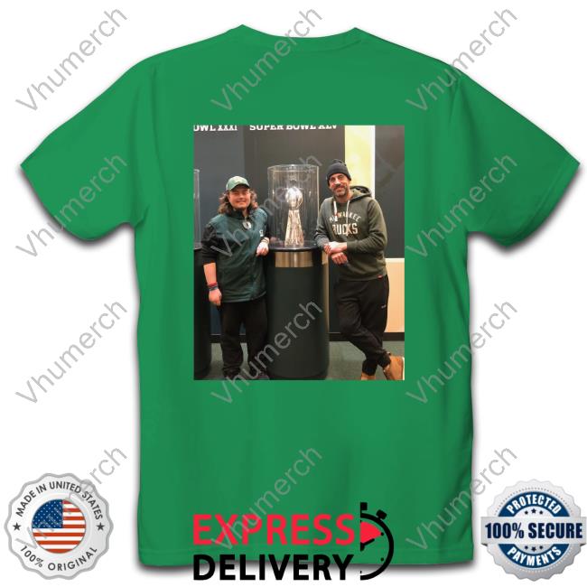 Big B And Aaron Rodgers The Big B Game Dallas 28 Green Bay 31 Hoodie The Big B Game Dallas 28 Green Bay 31 Long Sleeve Shirt
