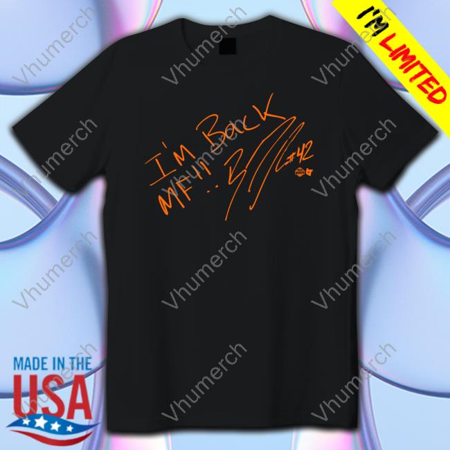 Brittney Griner I'm Back Mf T Shirt