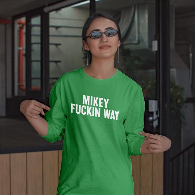 Mychemicalromance Merch Mikey Fuckin Way Hoodie Frank, Ray, And Mikey