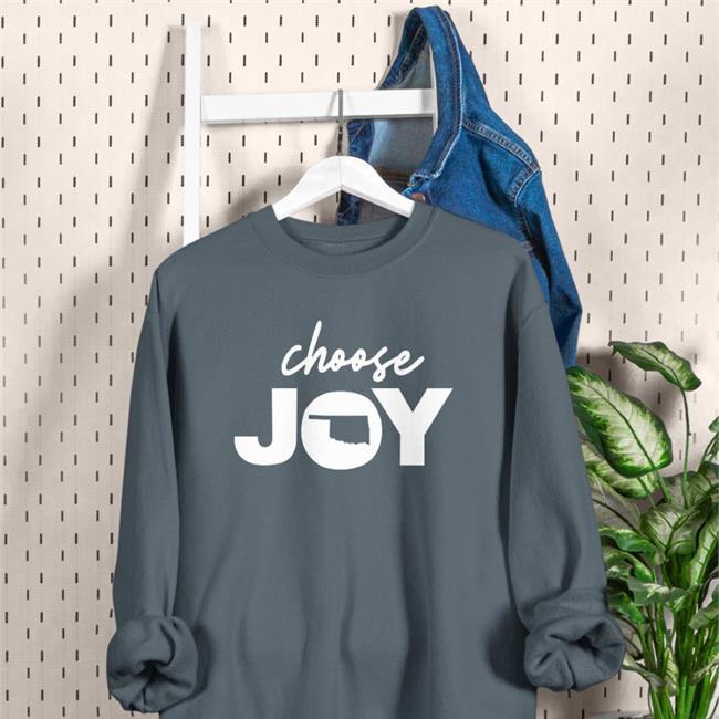 Choose Joy Oklahoma Shirt Joyforok Store Choose Joy Oklahoma Tee Shirt Joy Hofmeister