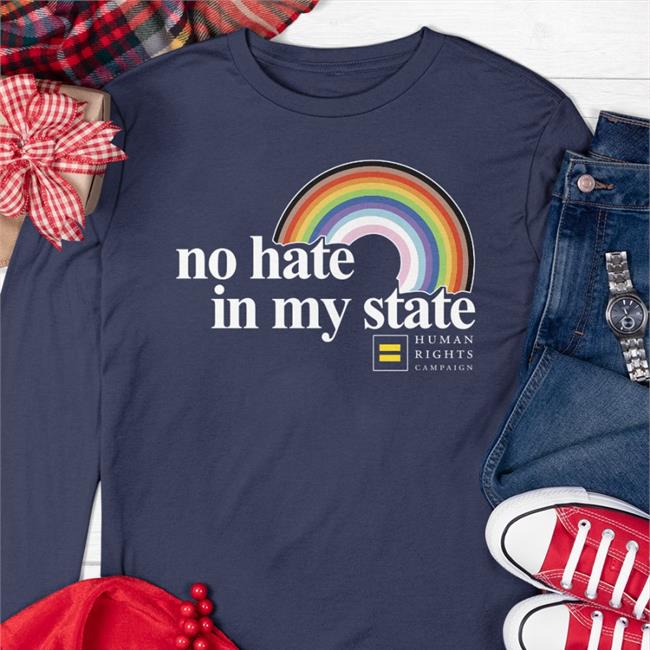 Ron Desantis No Hate In My State Rainbow Shirt No Hate In My State T Shirt