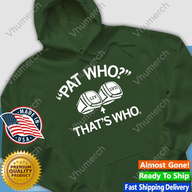 Raygunsite Merch Pat Who That's Who Sweatshirt