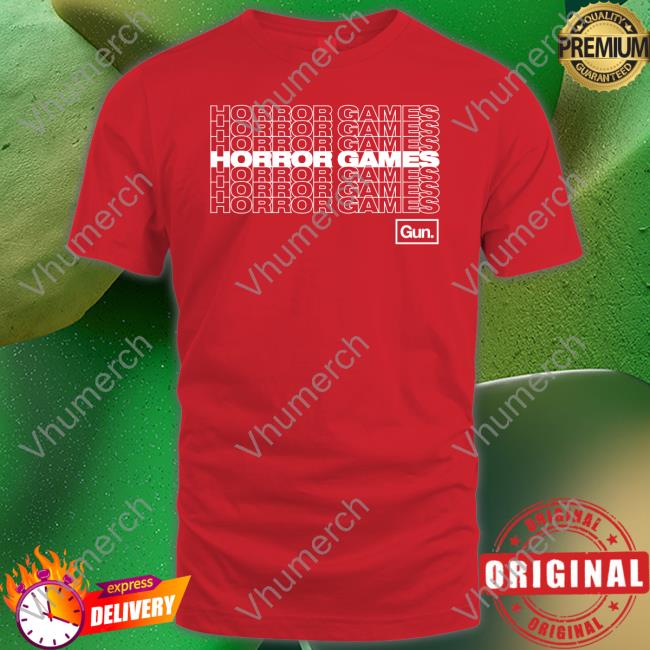 Horror Games Tee Guninteractive Shop
