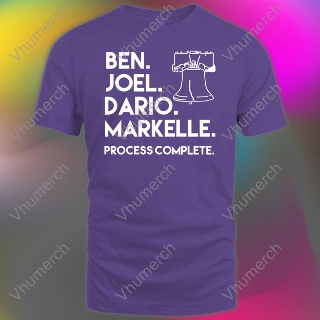 Philadelphia Phillies Ben Joel Dario Markelle Process Complete Shirts