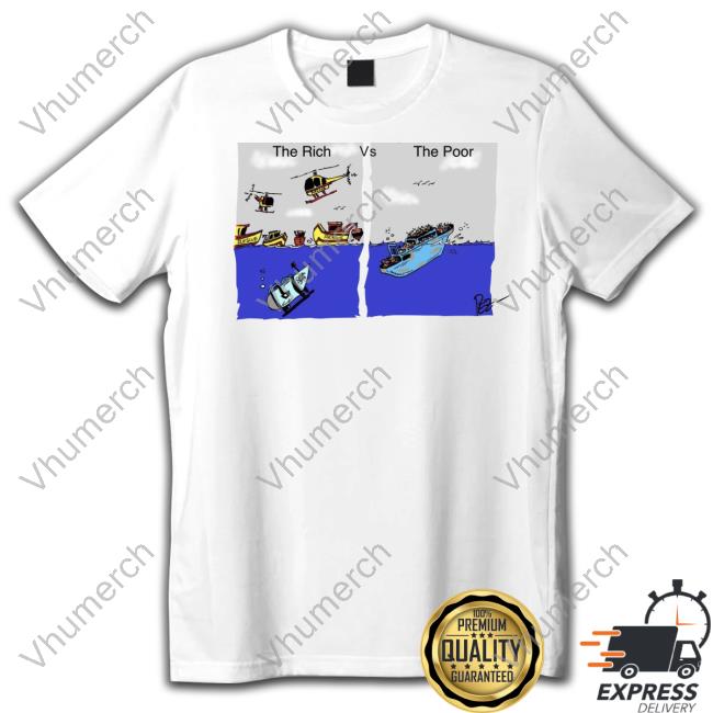 Neuropoetica Ocean Gate The Rich And The Poor Tee Shirt