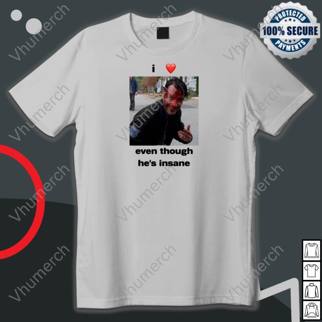 Official Love Even Though He's Insane Long Sleeve T Shirt