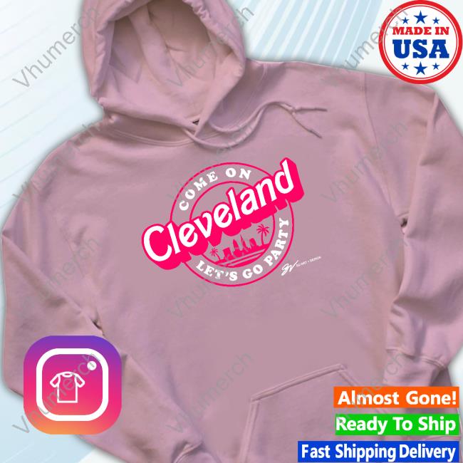 Gv Art And Design Store Come On Cleveland Let's Go Party Tee Shirt