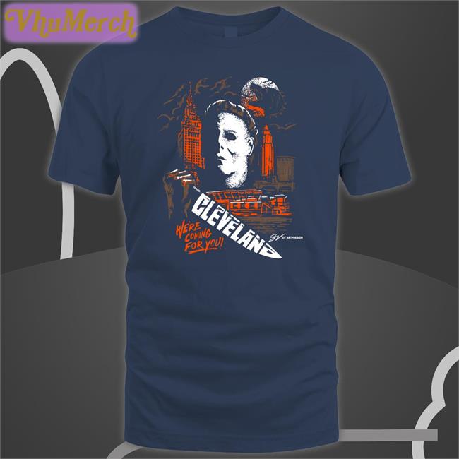 Cleveland Football Halloween Tee Shirt Gvartwork