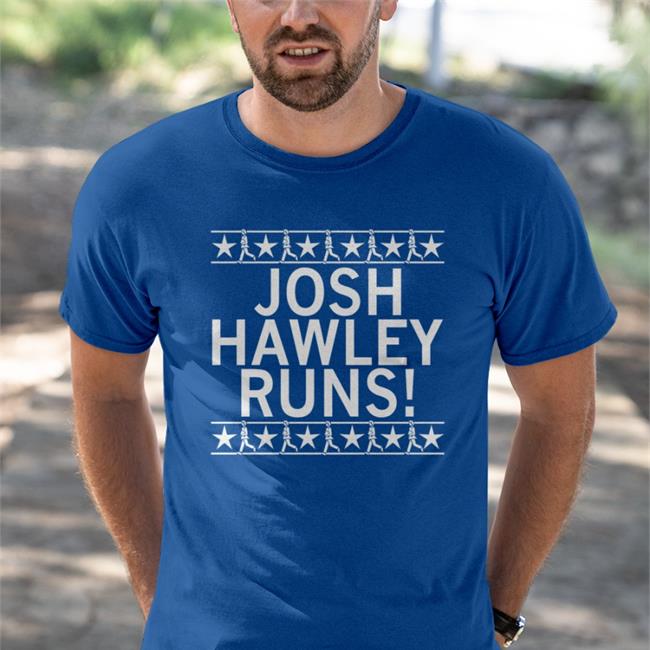 Raygunsite Merch Josh Hawley Runs Shirt