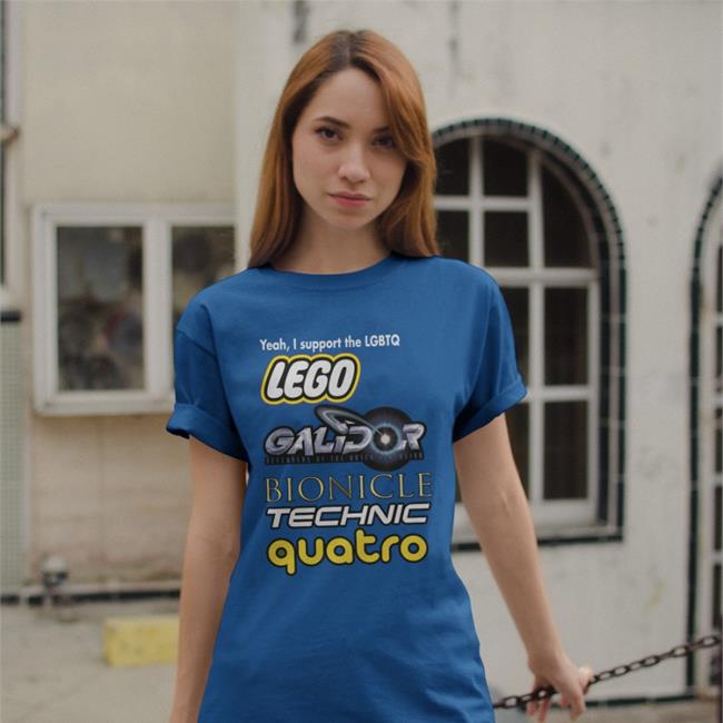 Quinton Reviews Yeah I Support Lgbtq Lego Galidor Tees