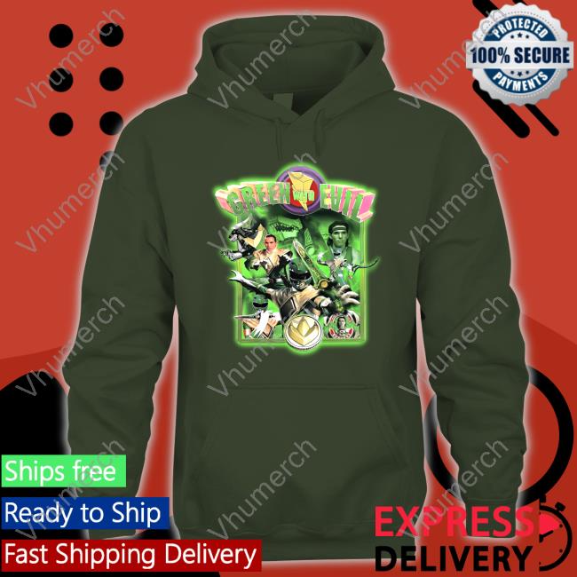 Green With Evil Mighty Morphin Power Rangers Long Sleeve Tee