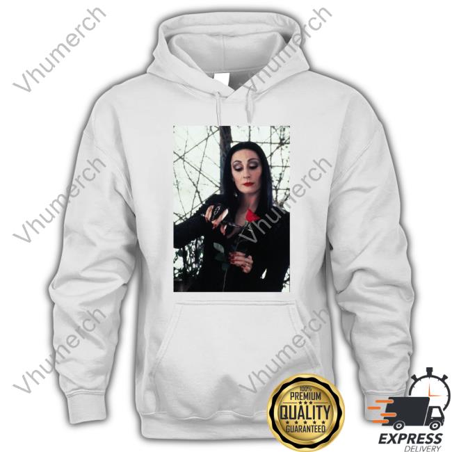Morticia Addams Anjelica Huston Shirt