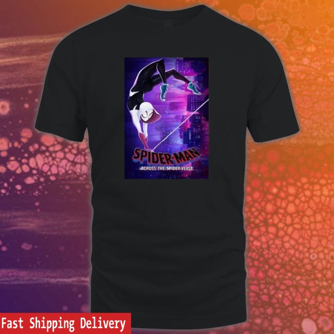 Cheap Character Marvel Movie Spider Gwen Poster Shirt