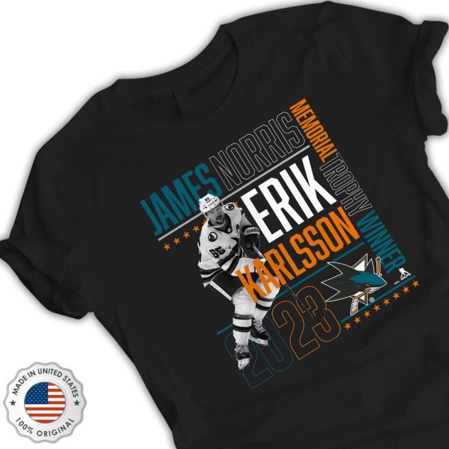 Erik Karlsson San Jose Sharks 2023 Norris Trophy Winner Sweatshirt