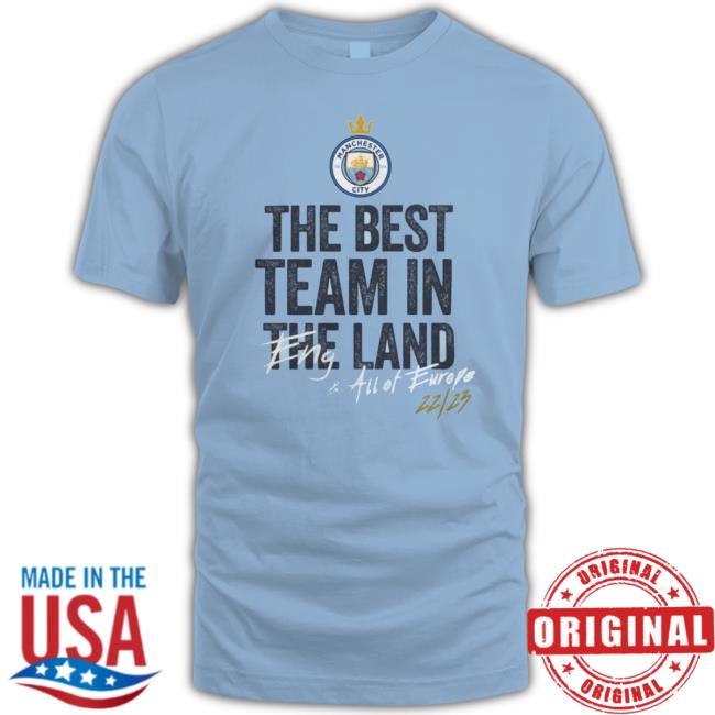 Manchester City X Puma Ucl 22/23 Winners Shirt