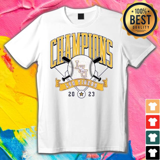 Funny Homefield Purple Lsu Tigers 2023 Ncaa Men’S Baseball College World Series Champions shirt