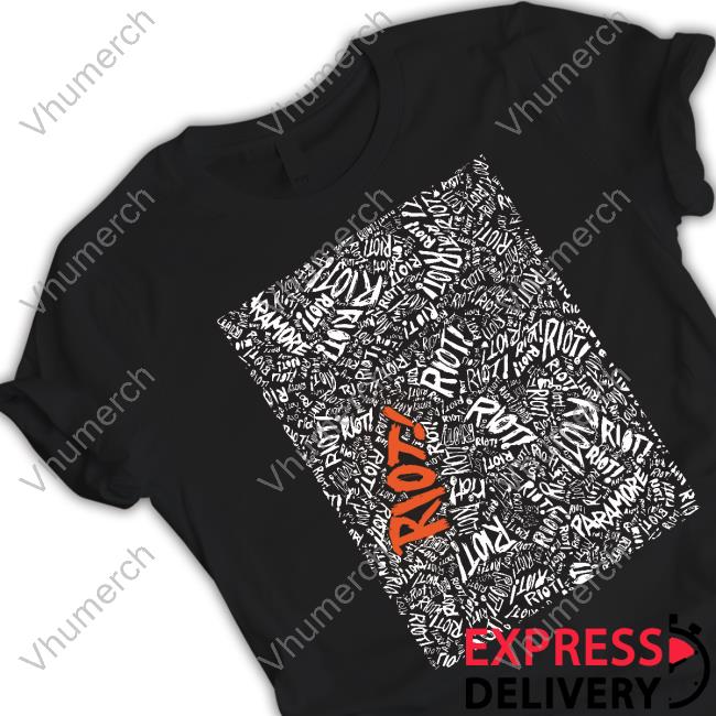 Alice Saw Paramore Riot Official Shirt