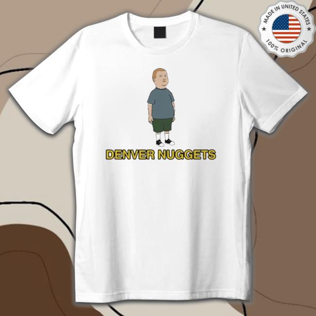 Official Jamel Johnson Bobby Hill Denver Nuggets Crewneck Sweatshirt