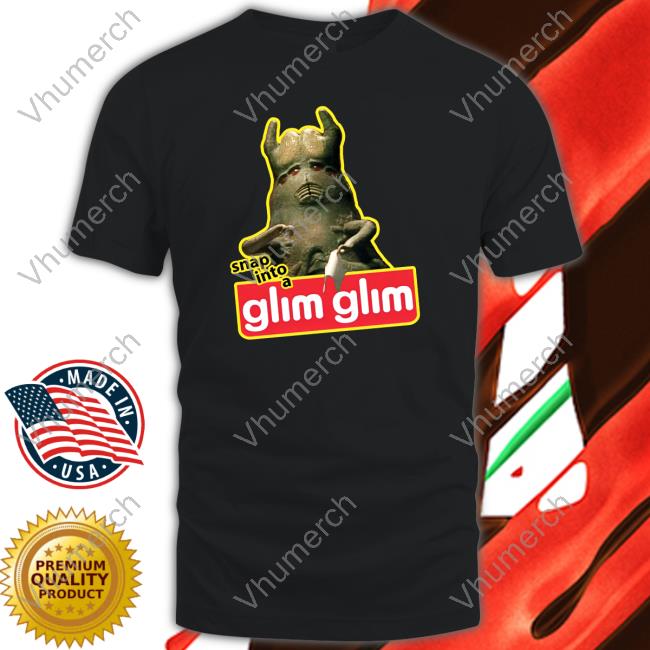 Official Snap Into A Glim Glim Hoodie