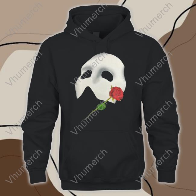 The Phantom Of The Opera '88 Mask & Rose Funny T Shirt