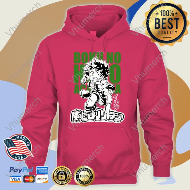 Boku No Hero Academia Hoodie Sweatshirt Boku No Hero Academia Hoodie