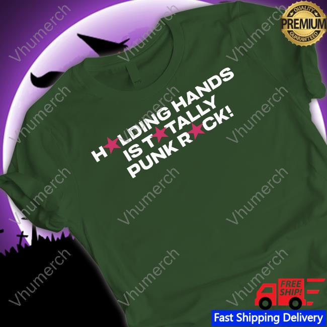 Meowri Holding Hands Is Totally Punk Rock Long Sleeve T Shirt