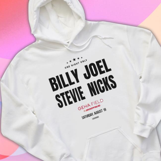 Billy Joel And Stevie Nicks Tour 2023 Billy Joel And Stevie Nicks Kansas City Trending shirt