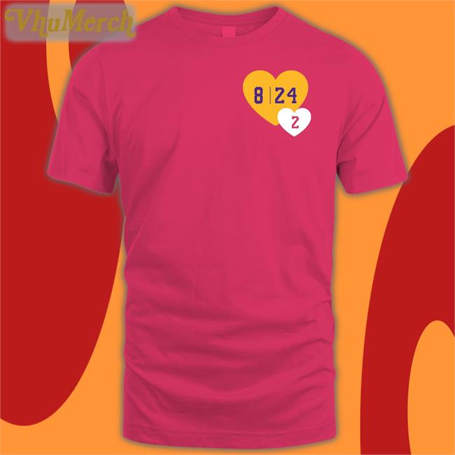 Savannah James Kobe Bryant 8 24 2 Hearts Hoodie
