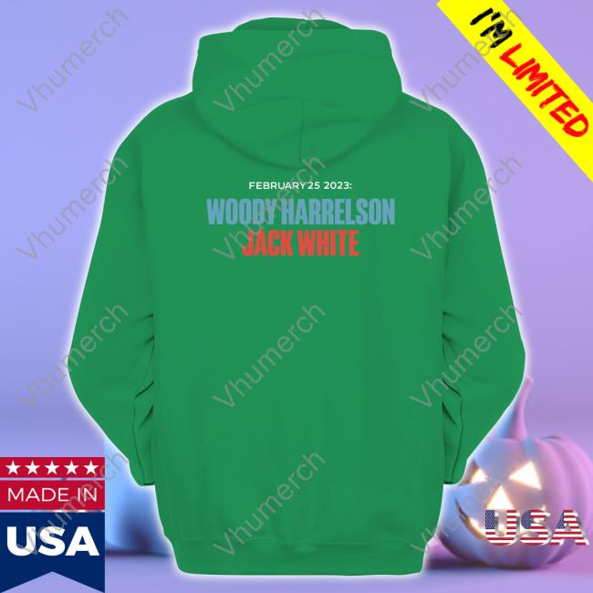 Live From New York February 25 2023 Woody Harrelson Jack White Shirt