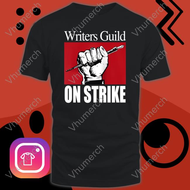 Official Writers Guild On Strike Hoodie