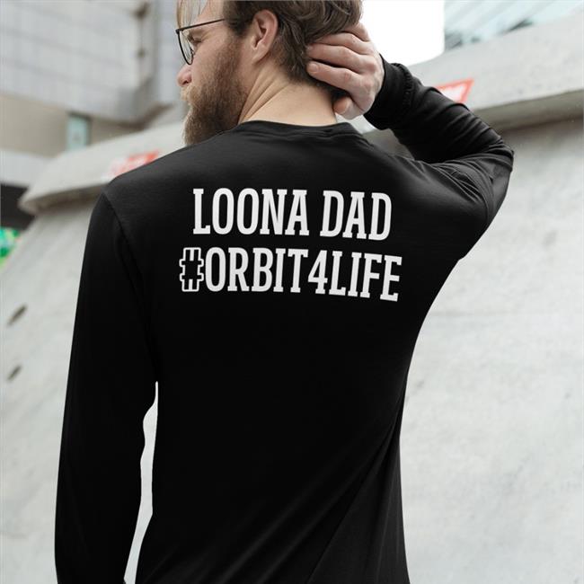 Loonainreading Loona Dad Orbit4life Hoodie Black