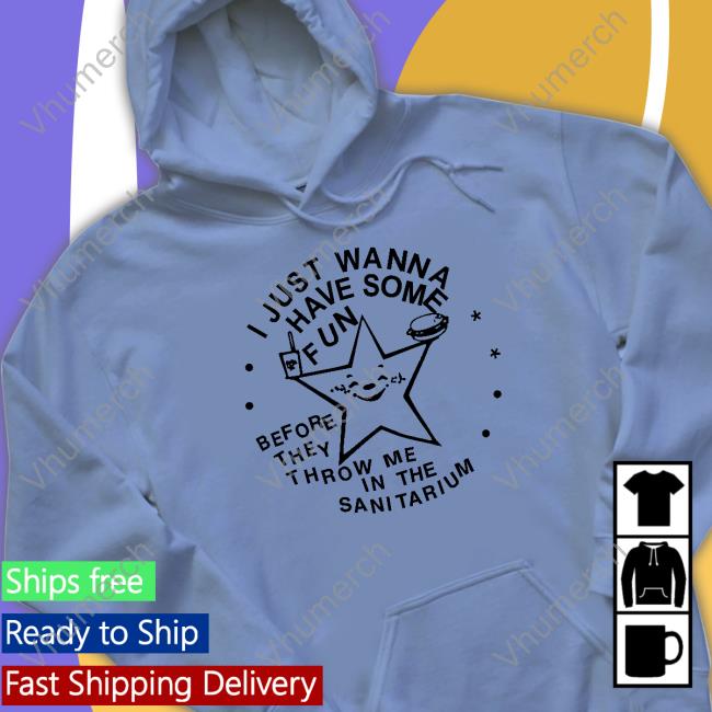 I Just Wanna Have Some Fun Before They Throw Me In The Sanitarium T Shirt Lowlvl Store