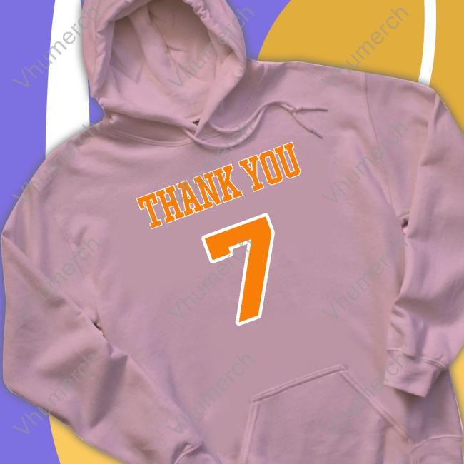 Knicksmuse Merch Thank You 7 Classic Shirt Thank You 7 Shirt