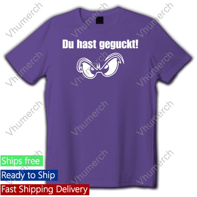 Du Hast Geguckt T Shirt Pogobär Du Hast Geguckt Long Sleeved T-Shirt