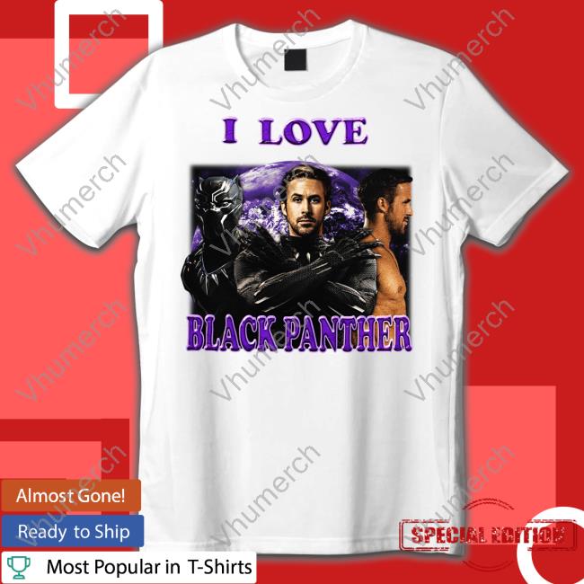 I Love Black Panther Hoodie