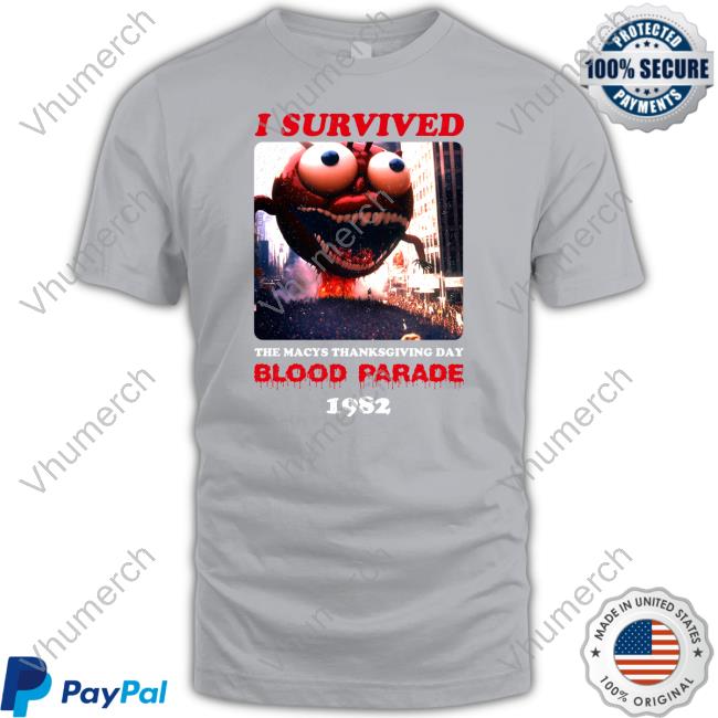 I Survived The Macys Thanksgiving Day Black Parade 1982 Unisex T Shirt Robsheridan Store