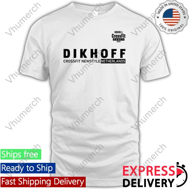 No Bull Crossfit Games 2022 Joke Dikhoff Crossfit Newstyle Netherlands Shirt