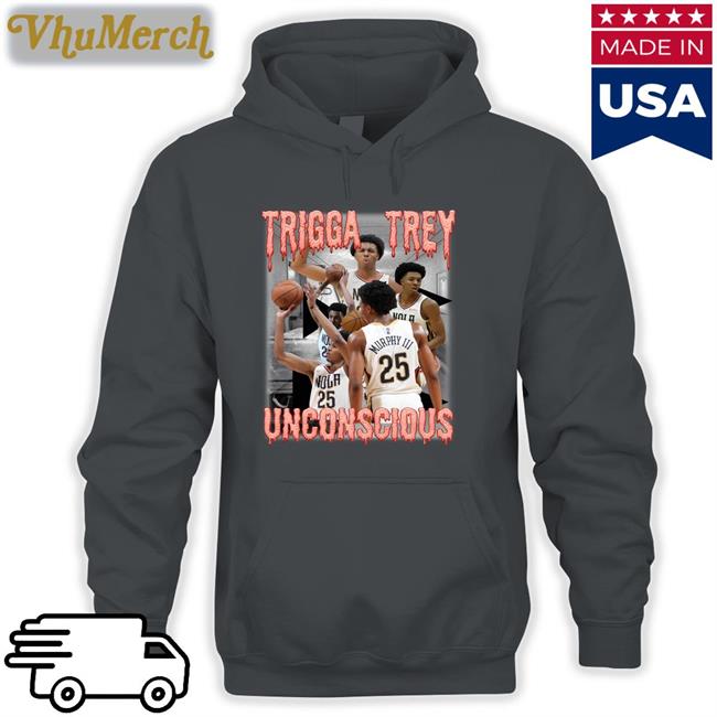 Trigga Trey Unconscious Long Sleeve Shirt Joelvenile Trigga Trey Unconscious Hoodie