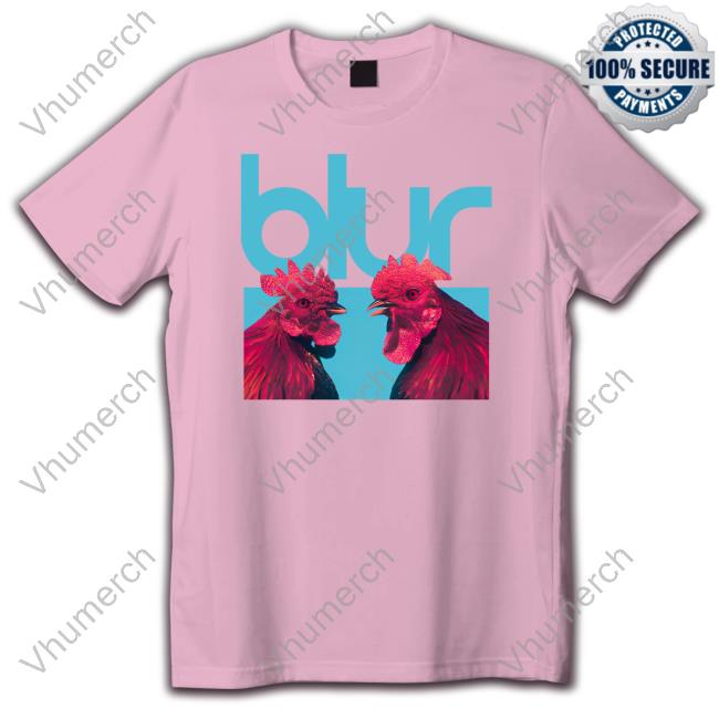 Blur Official Blur Two Chicken Long Sleeve T Shirt Blur Official Blur Two Chicken Classic Shirt
