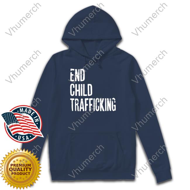 Irish Peach Designs Store End Child Trafficking Long Sleeve T Shirt