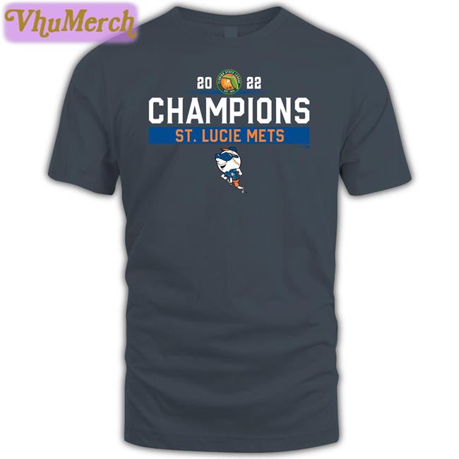St. Lucie Mets Official Store St Lucie Mets 2022 Champions Tee Shirt Stluciemets