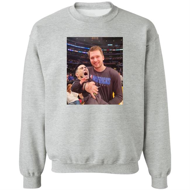 Juju Luka Doncic Carrys Devin Booker Baby Shirt Nocontextees Luka Doncic Carrying Devin Booker Crying Baby Picture Tee Shirt Juju Luka Doncic Carrys Devin Booker Baby Shirt Nocontextees Luka Doncic Carrying Devin Booker Crying Baby Picture Tee Shirt