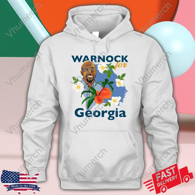 Warnockforgeorgia Merch Warnock For Georgia Hoodie