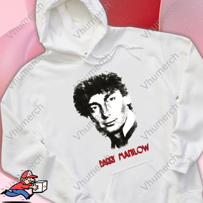 Vintage 1980S Barry Manilow Paradise Cafe Concert Tour Hoodie