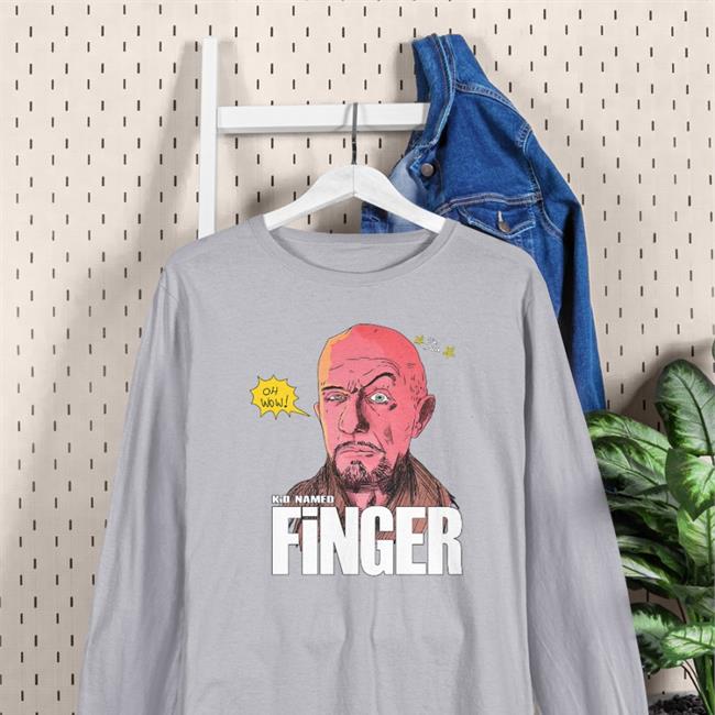 Luccainternational Store Kid Named Finger Tee Shirt