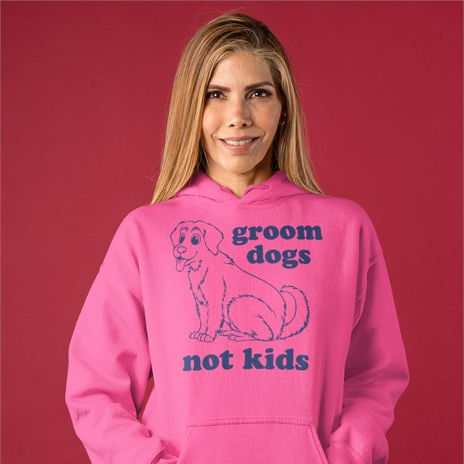Gaysagainstgroomers Merch Groom Dogs Not Kids Hoodie Sweatshirt