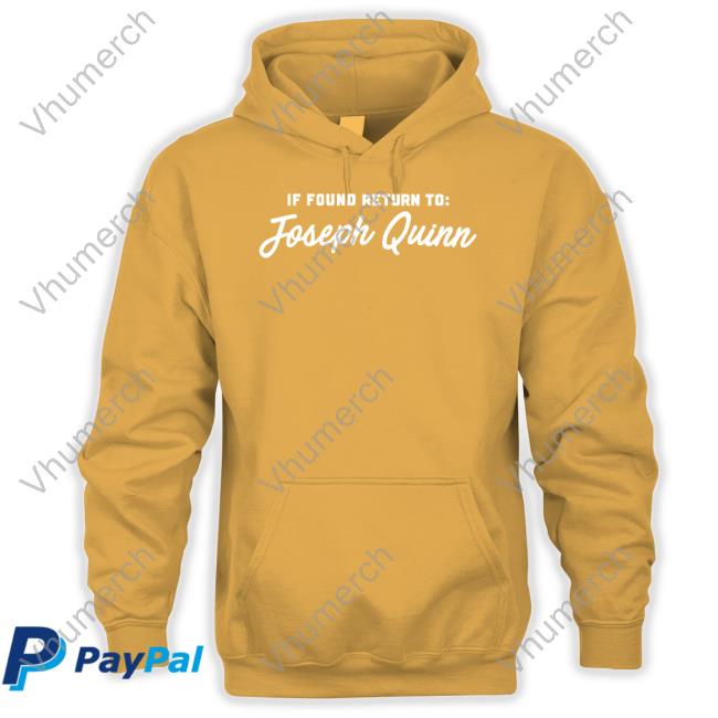 TheBendySlow If Found Return To Joseph Quinn T Shirt